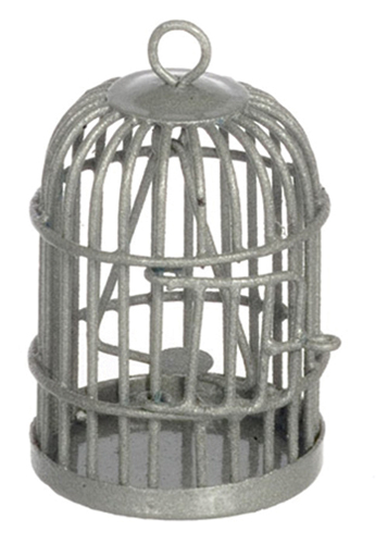 Round Birdcage, Silver